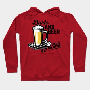 Darts and Beer Graphic Hoodie